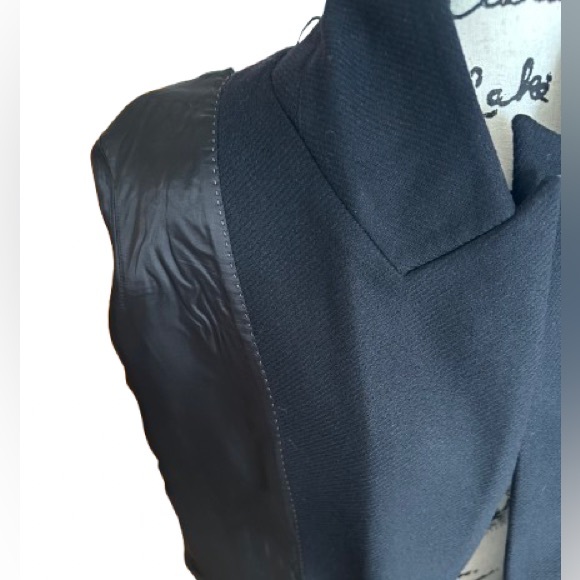 Zara.Manteco. Long wool blend coat. EUR L, US L. - Picture 11 of 16